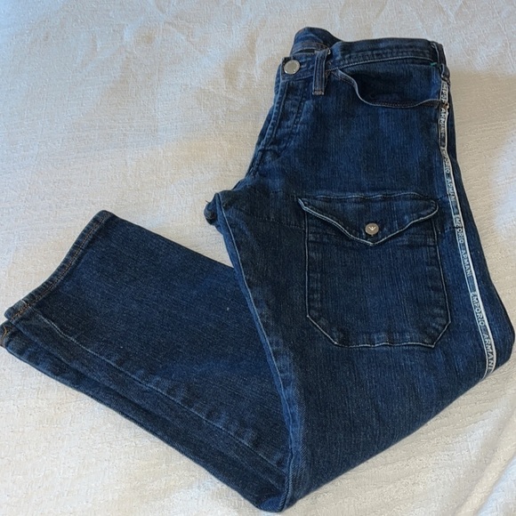 Armani Exchange super skinny jeans  size 31 waist with detail and  cargo pockets - Picture 4 of 8